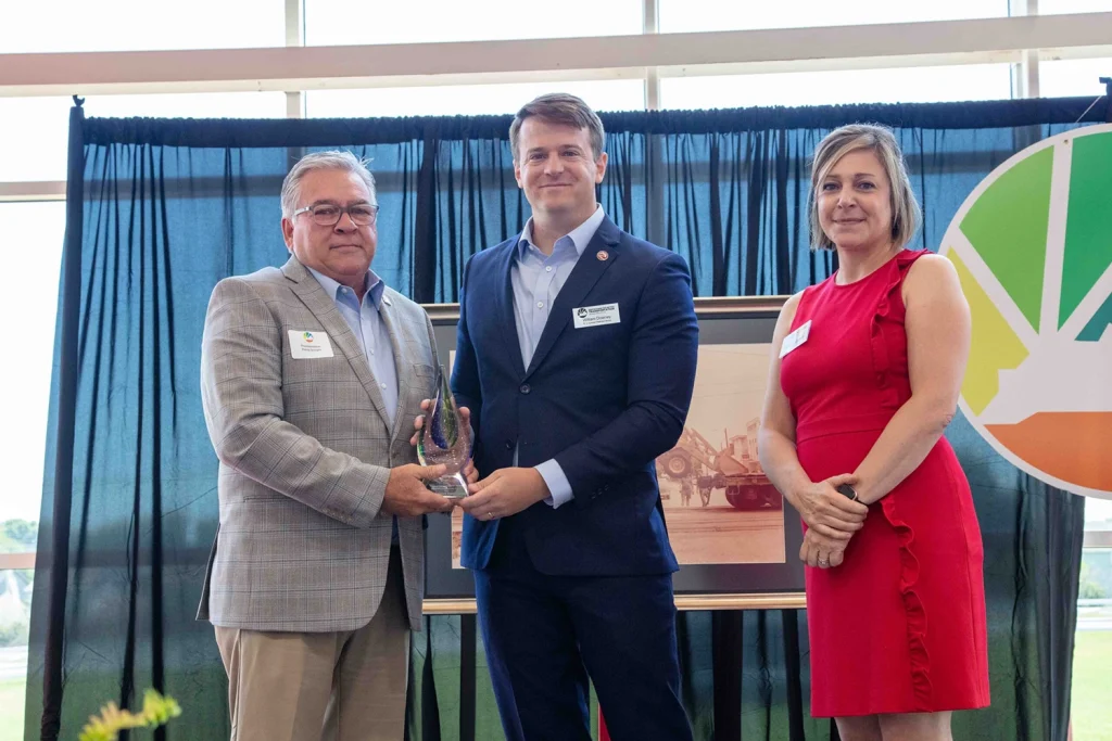 Kentucky Representative Randy Bridges receives the Inagural Legislative Mover Award