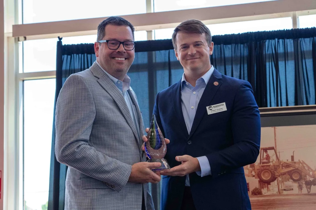 Kentucky House Majority Floor Leader Steven Rudy receives the Inagural Legislative Mover Award